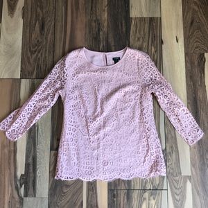 J. Crew Factory Blush pink top